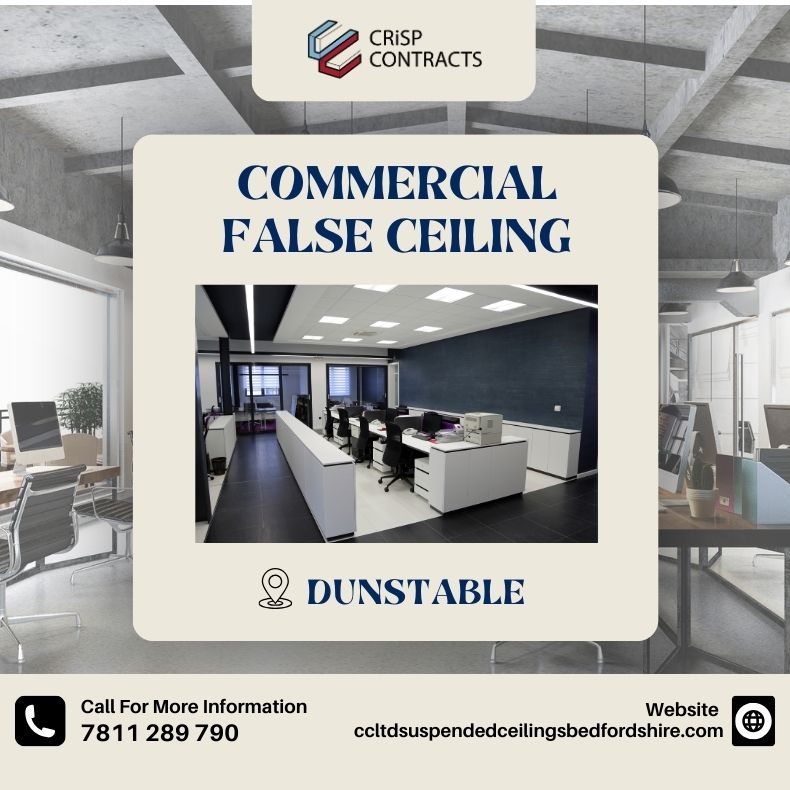 Commercial False Ceiling Dunstable